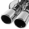 Spec-D Tuning 08-14 Subaru Wrx Catback Exhaust Quad Tip MFCAT3-WRX084Q - alternate 7